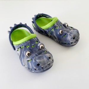 Capelli Kids Toddler Gator Crocodile Clogs ~ 10/11